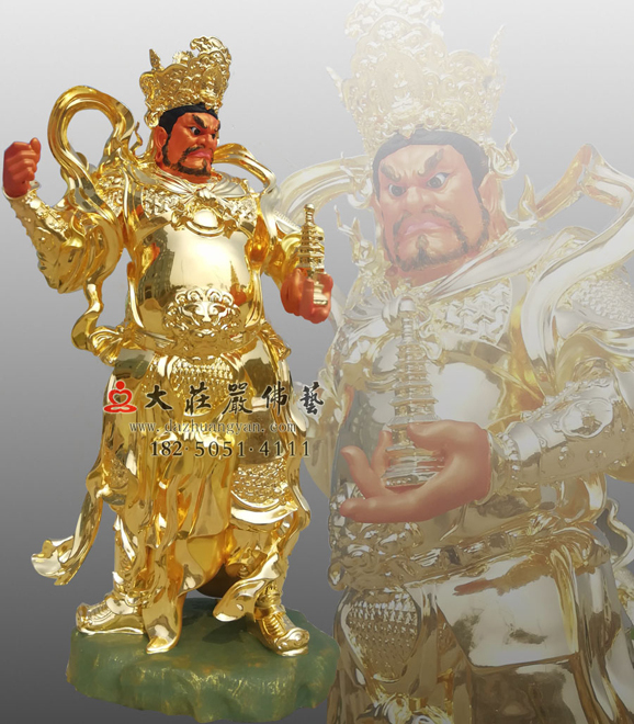 四大天王之多聞天王左側(cè)